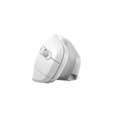 Maus Nilox Wireless Bluetooth 3200DPI Weiß Vertikal Ergonomisch 6 Tasten