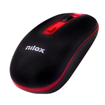Nilox Kabellose optische Maus 1600 DPI Rot
