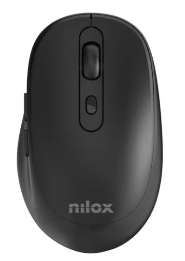 Ratón Nilox NXMOWI4001 Wireless 3200DPI Schwarz 6 Tasten Plug&Play
