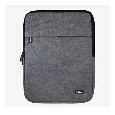 Nilox 15.6" Graue gepolsterte Sleeve-Hülle für Laptops