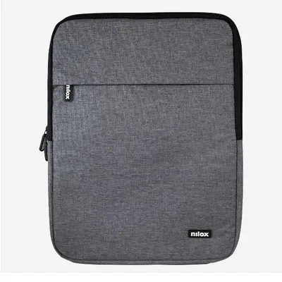 Hülle Sleeve Nilox 17.3" Grau Gepolstert für Laptops