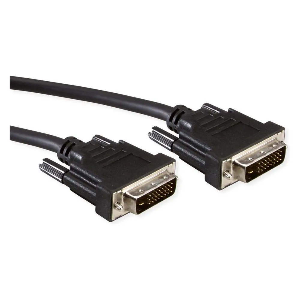 Nilox 2,0m DVI-D M/M DVI-Kabel 2 m Schwarz