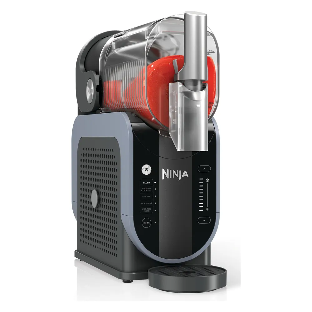 NINJA Slush-Eismaschine für Slush, Eis-Cocktails, Frappé, Milchshakes, gefrorenen Saft FS301EU