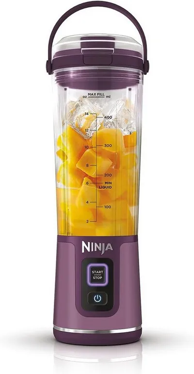 NINJA Standmixer Blast Kabelloser Blender 530 ml – Tragbarer Smoothie Maker