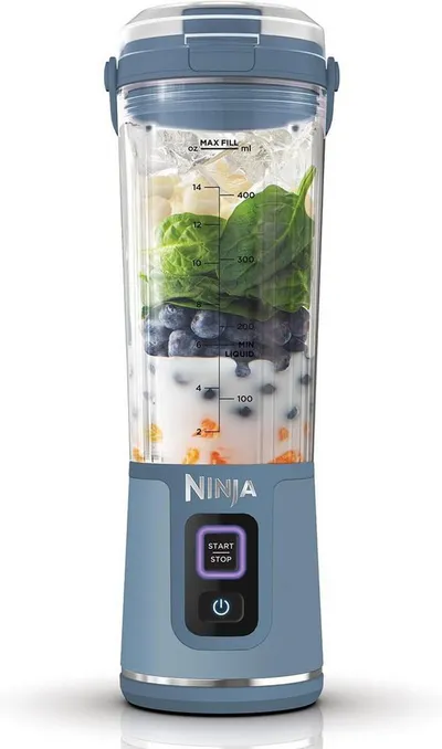 NINJA Standmixer Blast Kabelloser Blender 530 ml – Tragbarer Smoothie Maker