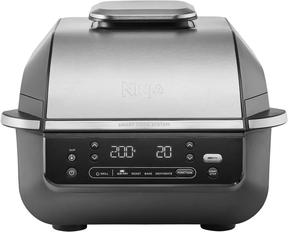 NINJA Tischgrill EG351EU, 1760 W, 5-in-1 Grill und Heißluftfritteuse