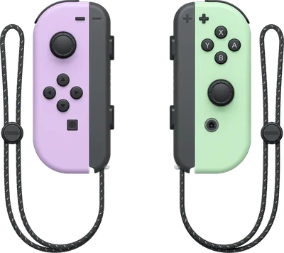 Nintendo Switch Joy-Con Pastell Set Violett/Grün
