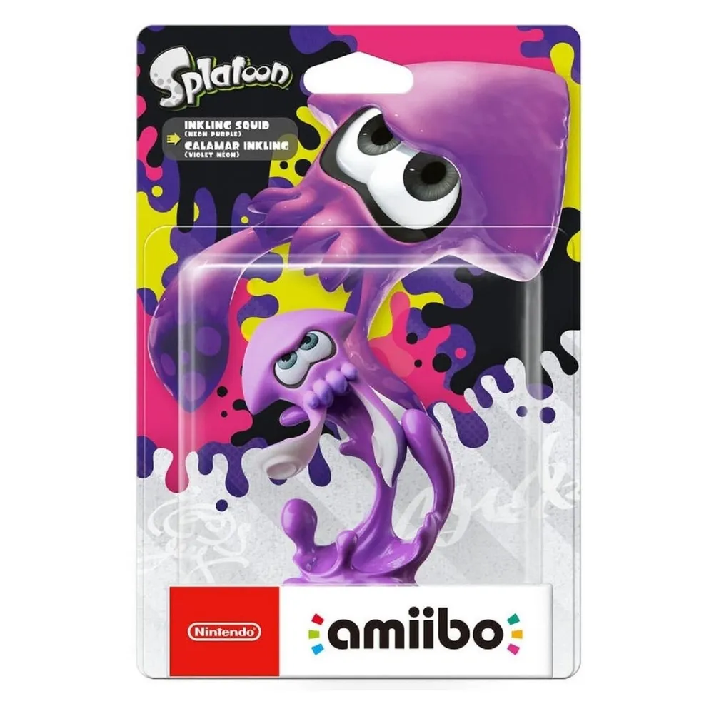 Nintendo amiibo Splatoon Tintenfisch (Neon-Lila)