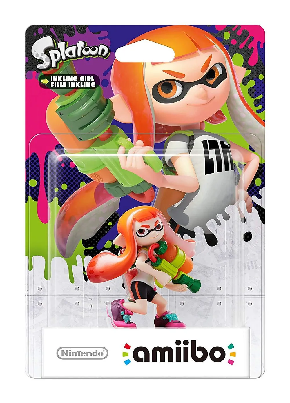 Inkling Girl Splatoon amiibo