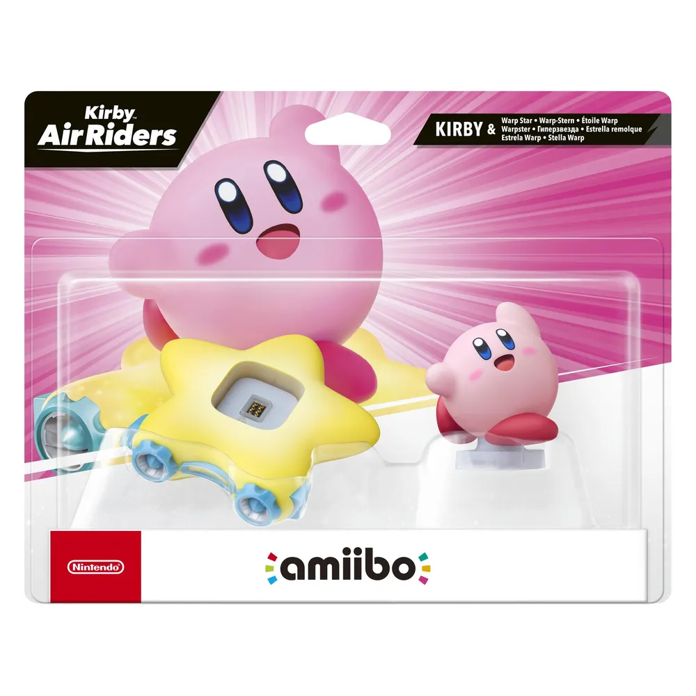 Interaktive Figur Nintendo amiibo Kirby & Warp-Stern für Wii U