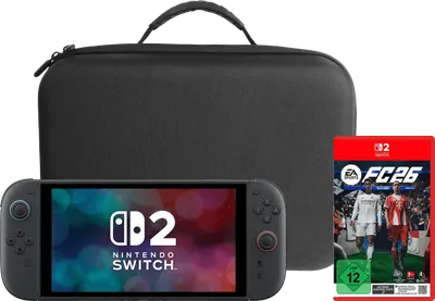 Nintendo Switch 2 + EA Sports FC 26 + BlueBuilt Travel Case