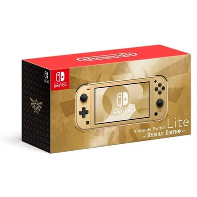 Nintendo Switch Lite Hyrule Edition + 12 Monate Nintendo Switch Online