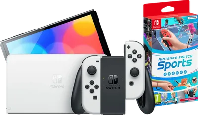 Nintendo Switch OLED Weiß + Nintendo Switch Sports