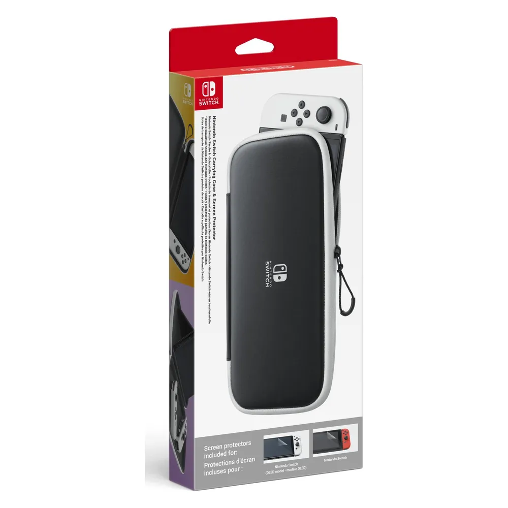 Nintendo Switch-Tasche & -Schutzfolie