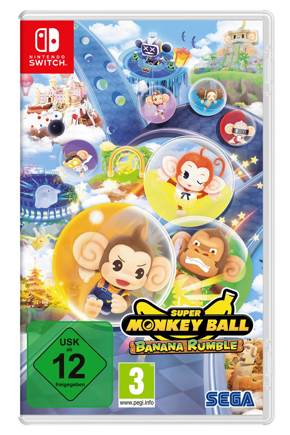Super Monkey Ball - Banana Rumble Nintendo Switch-Spiel