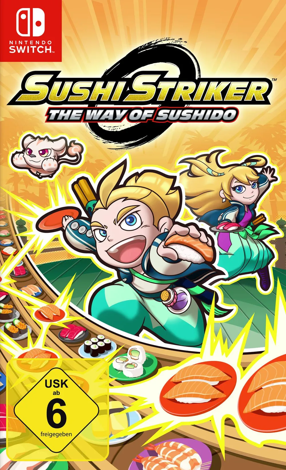 Sushi Striker - The Way of Sushido Nintendo Switch-Spiel