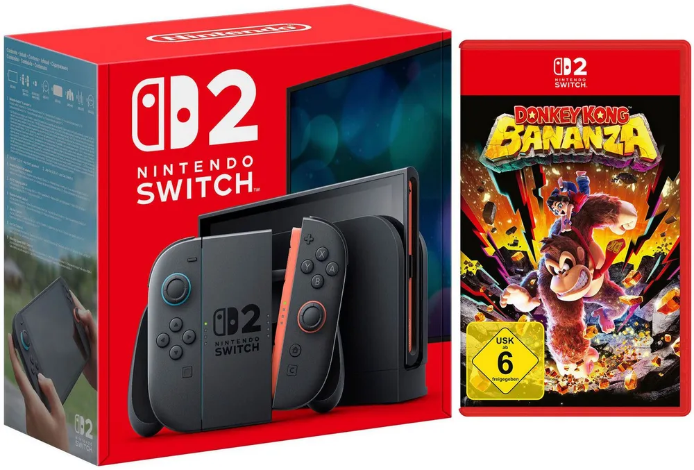 Nintendo Switch 2 Switch 2 inkl Donkey Kong Bananza