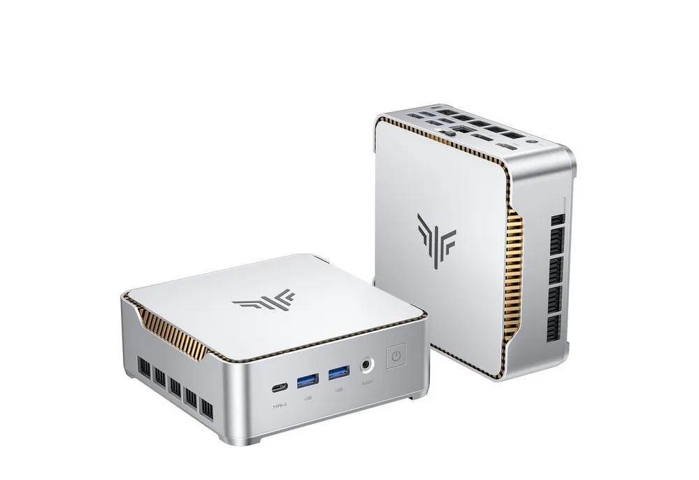 NiPoGi AMD Ryzen Embedded R2544(4C/8T), 16 GB DDR4 RAM, 512 GB SSD Mini-PC (AMD R2544, 16 GB RAM, 512 GB SSD, Windows 11 Pro,WIFI 5,Bluetooth 4.2,Ethernet,bis zu 3,7 GHz)
