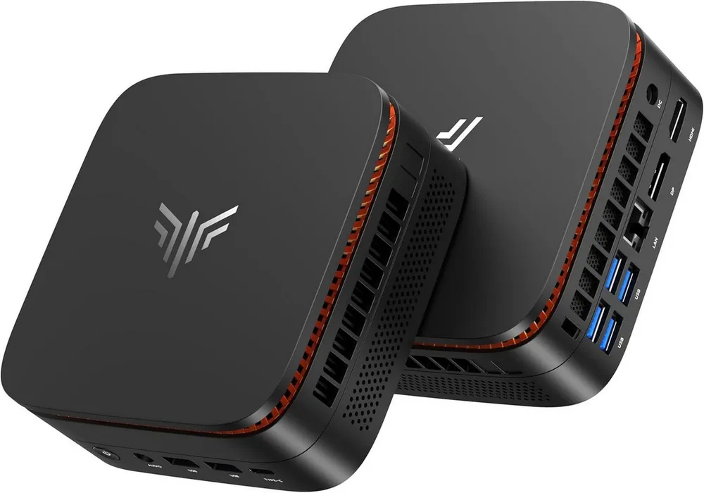 NiPoGi P1 Windows 11 pro,AMD Ryzen Embedded R2544, 8/16 GB RAM, 256 GB SSD Mini-PC (AMD Ryzen Embedded R2544, AMD Radeon Graphics, 8 GB RAM, 256 GB SSD, AMD Radeon Graphics, Windows 11 Pro,WIFI 5,Bluetooth 4.2,Ethernet)