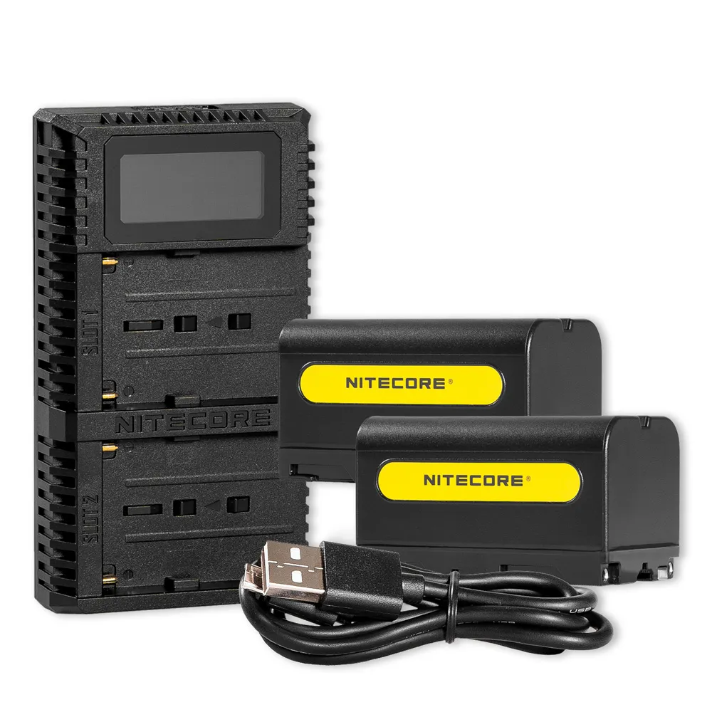 Nitecore NP-F Pro Kit mit 2x NP-F750