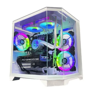 Desktop-PC Nitropc Avanzado AMD Ryzen 7 5800X 32GB 1TB SSD RTX 5060 Ti Windows 11 Weiß