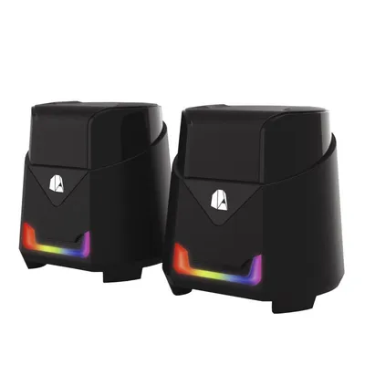 Nitropc NS100 Tragbare Gaming-Lautsprecher RGB 360º Surround