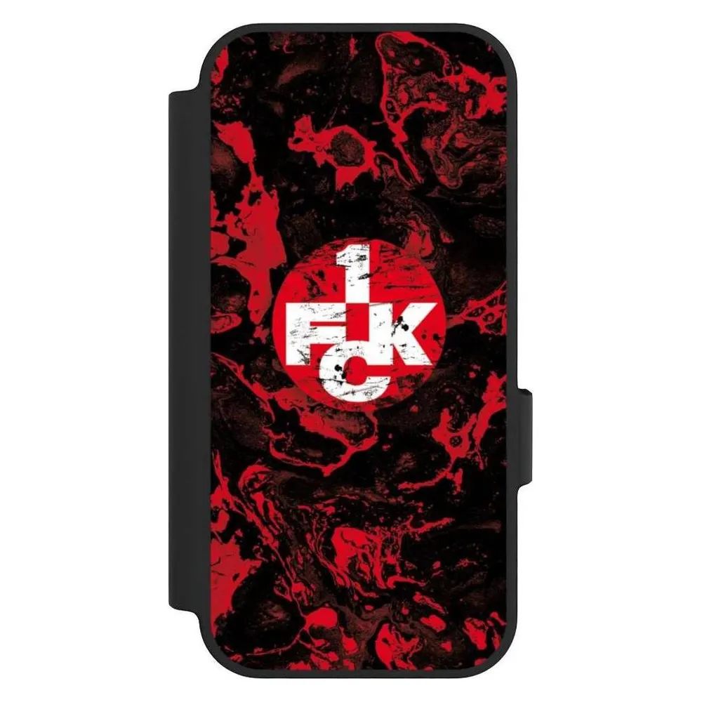 Nivocase Klapphülle für Google Pixel 10 Handyhülle aus Kunst Leder NIVOflip schwarz 1. FC Kaiserslautern 1. (Google Pixel 10)