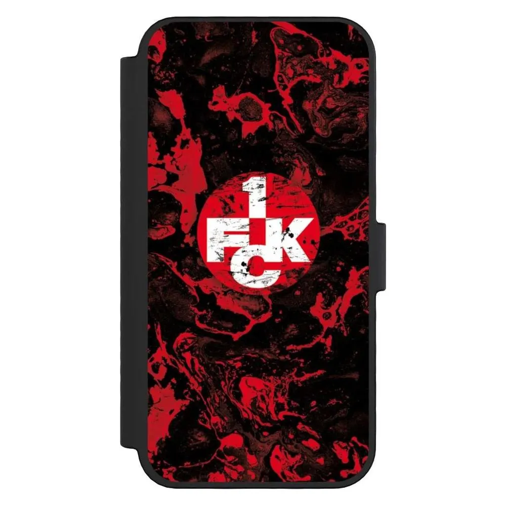 Nivocase Klapphülle für Apple iPhone 16 Pro Handyhülle aus Kunst Leder NIVOflip schwarz 1. FC (Apple iPhone 16 Pro)