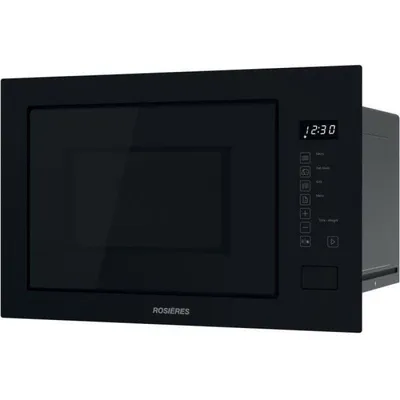 Mikrowelle Rosieres RO38FL7N25LWB 28L 850W Grill 1200W Schwarzglas
