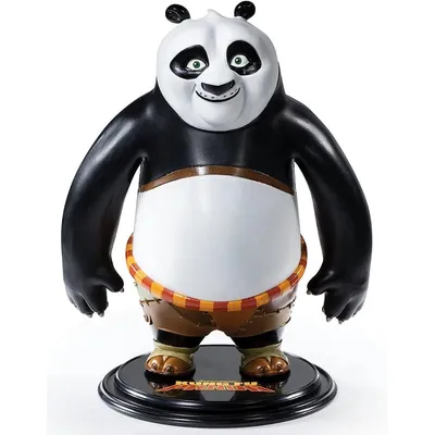 Noble Collection Kung Fu Panda Flexible Po-Figur 15 cm