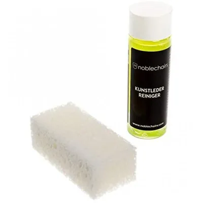 Nobelchairs PU-Lederwaschmittel mit Schwamm, 100 ml