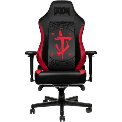 Noblechairs Hero Doom Edition Gaming-Stuhl Schwarz/Rot