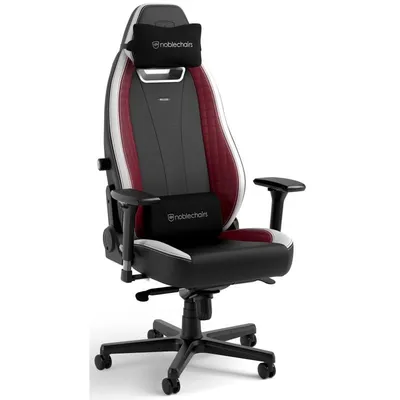 noblechairs LEGEND Gaming-Sessel Gepolsterter Sitz Schwarz, Rot, Weiß