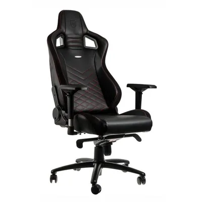 noblechairs EPIC PC-Gamingstuhl Gepolsterter Sitz Schwarz, Rot