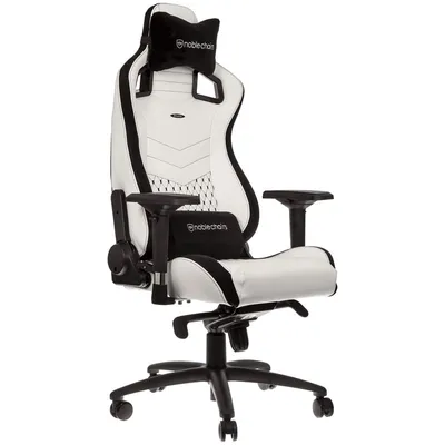 Noblechairs Epic gepolsterter Gaming-Stuhl, weiß