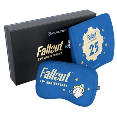 noblechairs Fallout 25th Anniversary Edition Nackenkissen/Lendenkissen Blau 2 Stück(e)