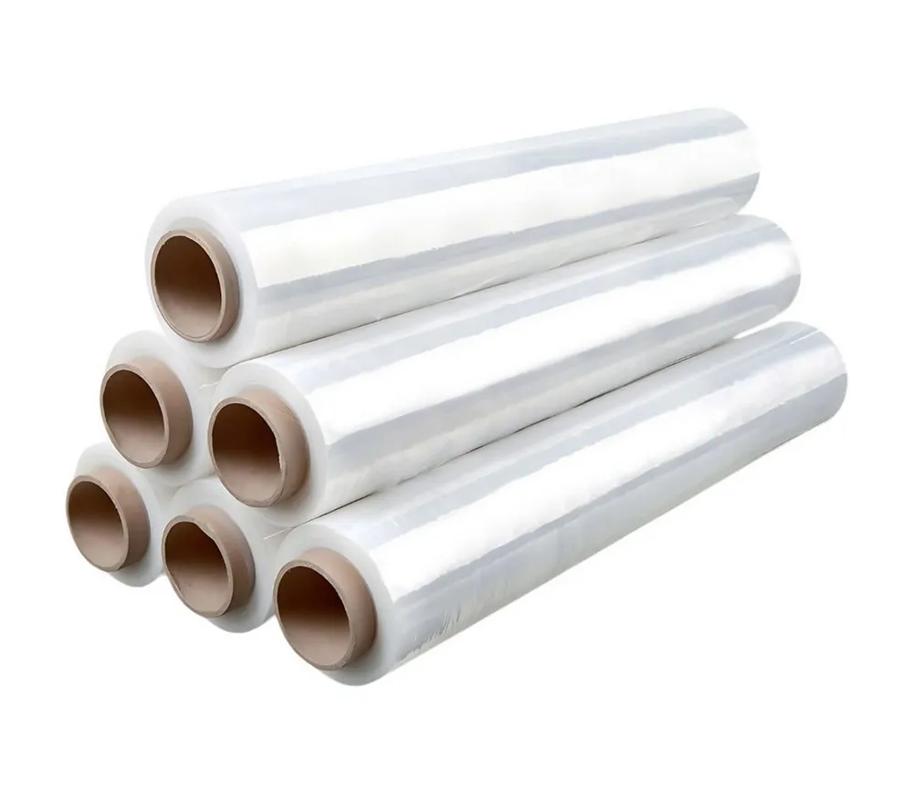 NoblesBox Schutzfolie Stretchfolie, Palettenfolie, Wickelfolie Verpackungsfolie Umzugsfolie, (1-St), 50 cm x 23 µm, 180% Hochdehnbarkeit, Extra Flexibel & Langlebig