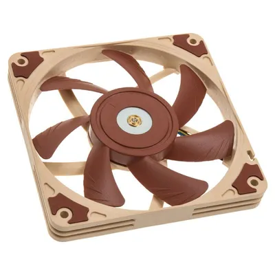 Noctua 120mm Luftkühlung NF-A12x15 FLX Geräuscharm Ultra Slim Adapter Geschwindigkeit
