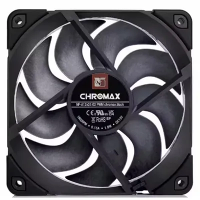 Kühlung Luft Noctua 120 mm PWM NF-A12x25 G2 chromax.black SSO2 1800 RPM