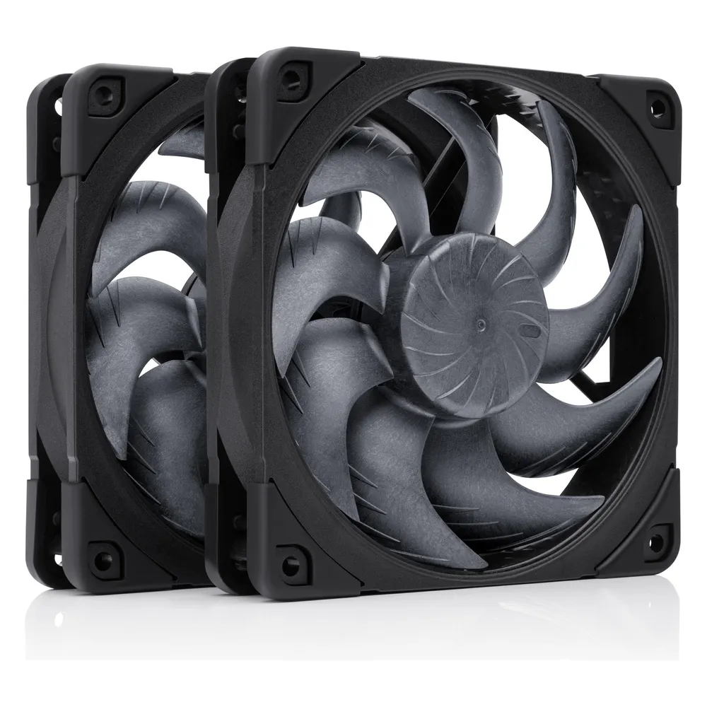 Kühlung Luft Noctua 120mm NF-A12x25 G2 PWM chromax.black Doppelpack