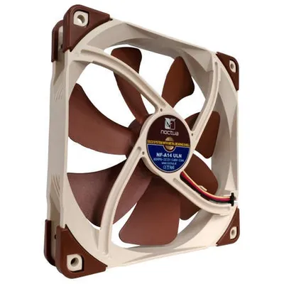 Noctua NOC-NF-A14-ULN Computergehäuse Ventilator 14 cm Beige, Braun 1 Stück(e)