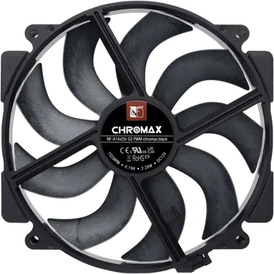 Noctua NF-A14x25r G2 PWM Schwarz