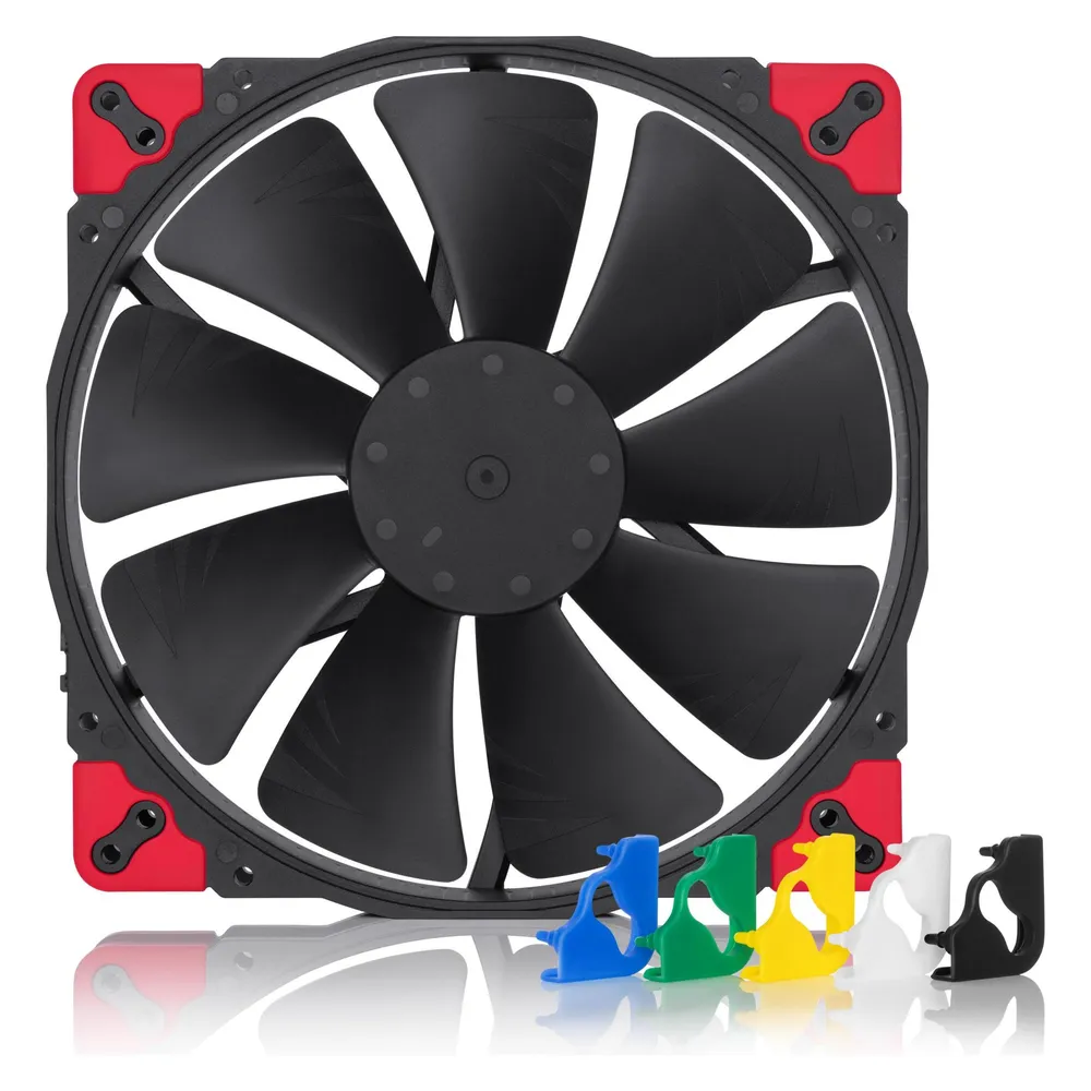 Noctua NF-A20 PWM CH.BK.S Computerkühlsystem Computergehäuse Ventilator 20 cm Schwarz