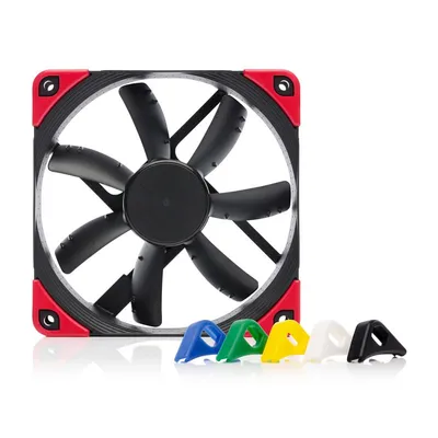 Noctua NF-S12A PWM chromax.black.swap Computergehäuse Ventilator 12 cm Schwarz 1 Stück(e)