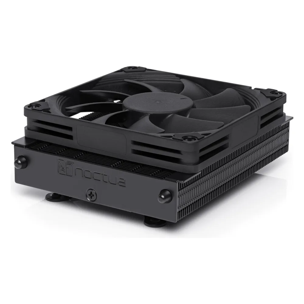 Refrigeration Luft Noctua Socket AM4 92mm NH-L9a-AM4 chromax.black PWM niedriges Profil schwarz