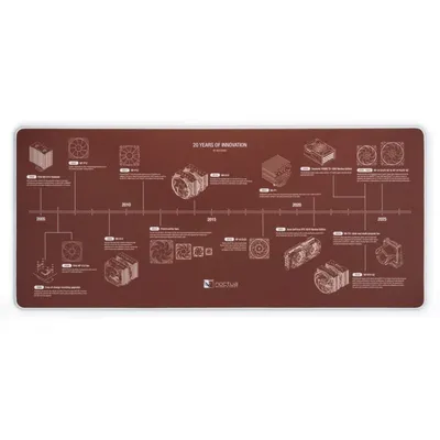 Mauspad Noctua NP-DM3 Anniversary Deskmat 900 x 400 mm Braun