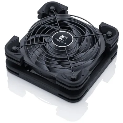 Zusatzlüfter Noctua NV-FS2 120mm 2000RPM mit PWM-Steuerung und Schutzgitter