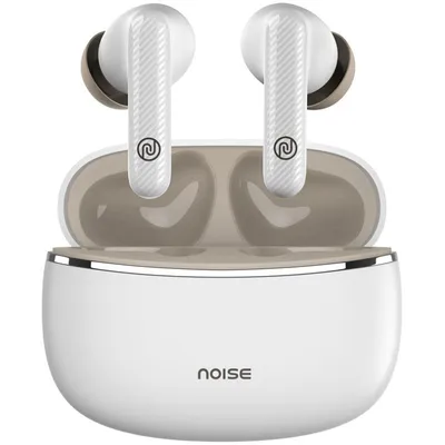 Kopfhörer Noise Aura True Wireless Bluetooth, Mikrofon, Touch-Steuerung, Weiß