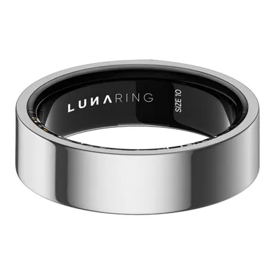 Anillo inteligente Noise Luna Ring Gen 2.0 Größe 9 Bluetooth Schlaftracking Stressmonitoring Stardust Silver