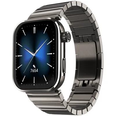 Noise Pro 6 MAX AI GPS Pure Titanium Bluetooth GPS Pure Titanium SpO2 Herzfrequenz Schlafüberwachung